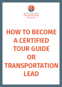 how to become a certified tour guide or tranport lead